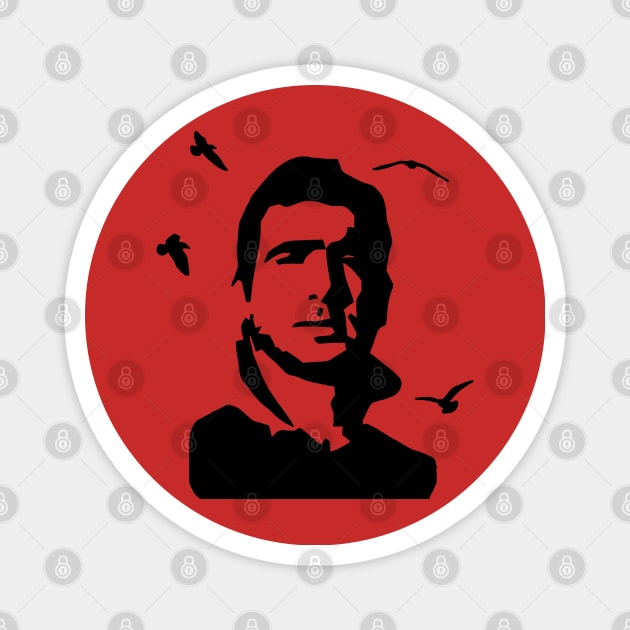 Cantona Seagulls Magnet by Confusion101